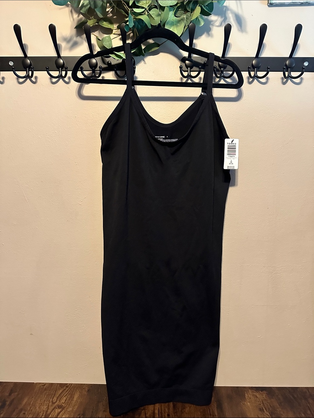 torrid Black Tank Shape-wear